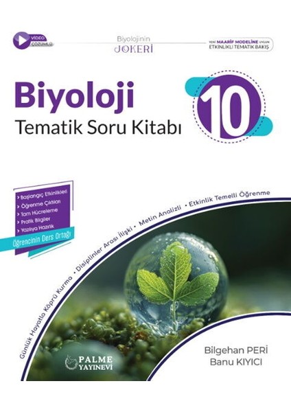 Palme Yayınları 10. Sınıf Biyoloji Tematik Soru Kitabı fiyatları