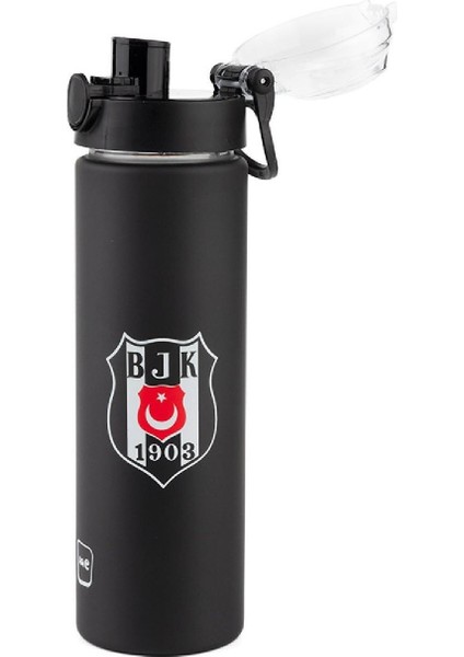 Tritan Logo Baskılı Matara 630 ml Mat Siyah (25387) fiyatları