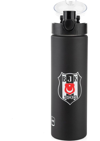 Tritan Logo Baskılı Matara 630 ml Mat Siyah (25387) fırsatları