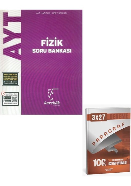 Karekök 2026 Ayt Fizik Soru Bankası+Anla Kazan Paragraf
