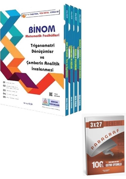 Gür 2026 12. Sınıf Binom Matematik Seti+Anla Kazan Paragraf