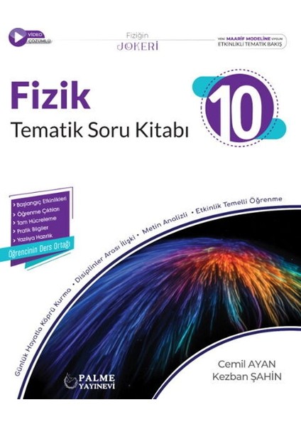 Palme Yayınları 10. Sınıf Fizik Tematik Soru Kitabı fiyatları