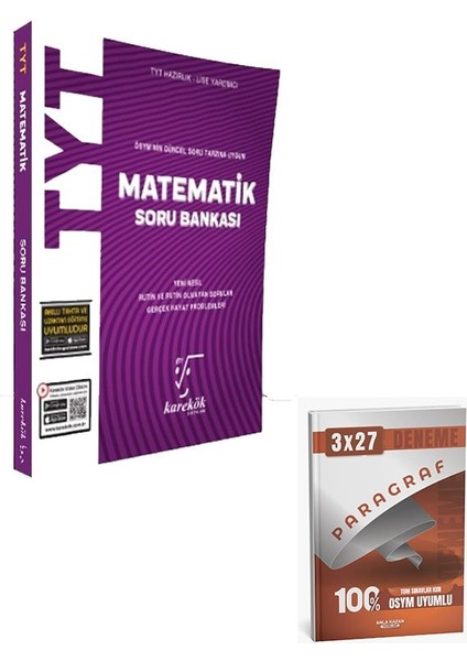 Karekök 2026 Tyt Matematik Soru Bankası+Anla Kazan Paragraf
