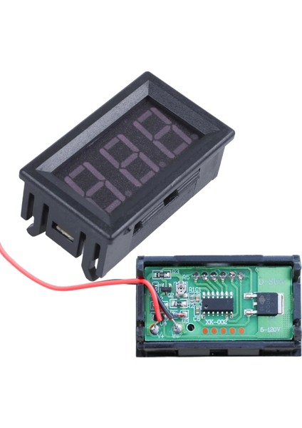IC278-1 Dijital Voltmetre Dc 5-120V 2 Pin (5047)