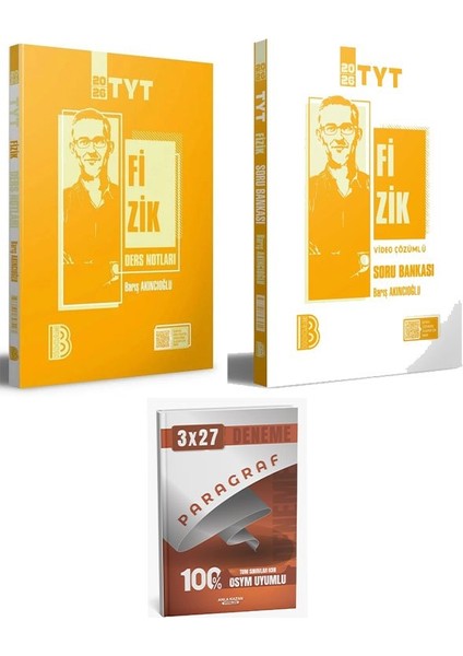 Benim Hocam 2026 Yks Tyt Fizik Ders Notları+Soru Bankası Çözümlü+Anla Kazan Paragraf