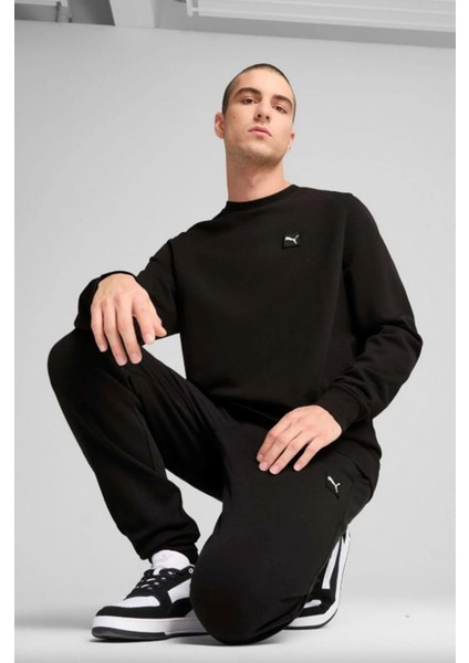 Ess Elevated Crew 684727 Erkek Sweatshirt - Siyah - ST01899-SIYAH-XXL fiyatları