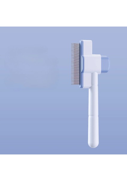 Köpek Tarağı Evcil Hayvan Saç Kaldırıcı Bir Düğme Köpekler Fırça Kendi Kendini Temizleyen Kedi Fırçası Masaj Tarakları Için Için: Pembe (Yurt Dışından)