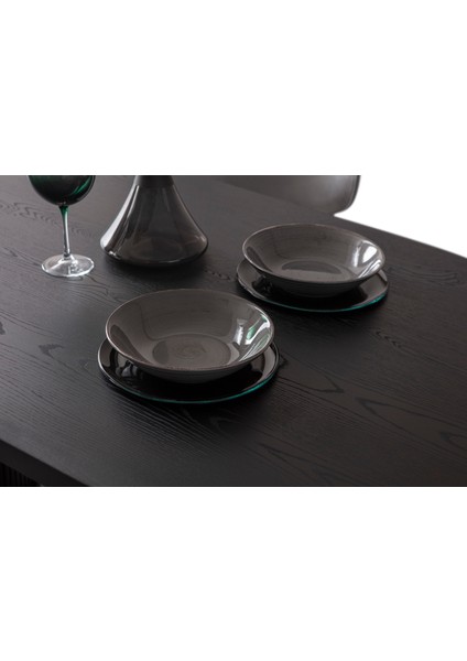 Asenkron Modern Yemek Masası Takımı 6 Sandalye