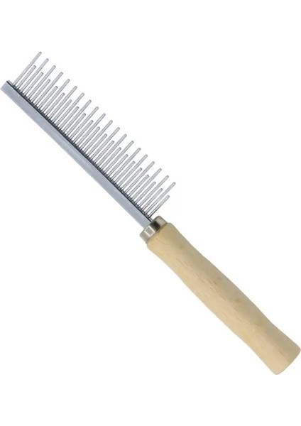 Pet Dematting Tombul Paslanmaz Çelik Evcil Hayvan Saç Çıkıcı Kedi Saç Tombul Tımarlama Ahşap Taplama Kedi Köpek Pürüzsüz Saç Yavru Kedi Fırçası Renk: C (Yurt Dışından)
