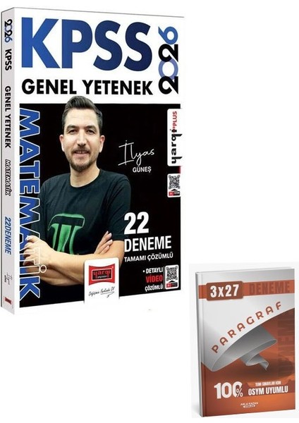 Yargı 2026 Kpss Matematik 22 Deneme Çözümlü+Anla Kazan Paragraf