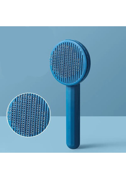 Pet Eptepoval Trow Cat Fırçası Kendi Kendini Temizleme Kediler Için Kediler Için Slicker Fırça Saç Çıkartıcı Screer Pet Tımarlama Aracı Kedi Accessoriescolor: Yeşil (Yurt Dışından)