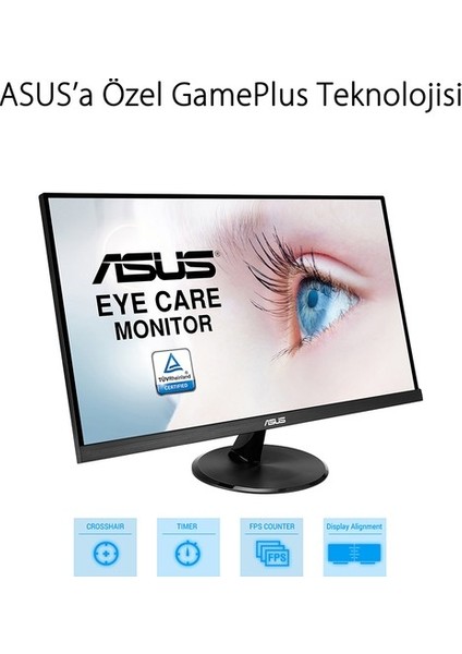 27" VP279HE 75HZ 1MS (Hdmi+Analog) Çerçevesiz Full HD IPS Vesa Monitör