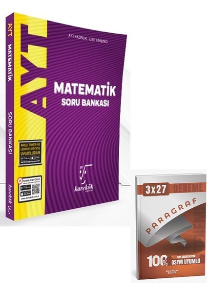 Karekök 2026 Ayt Matematik Soru Bankası+Anla Kazan Paragraf