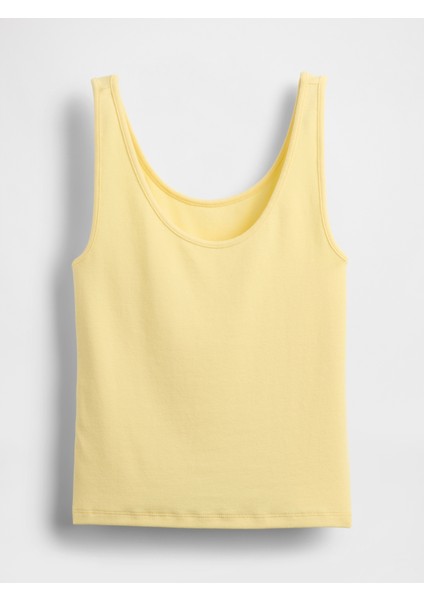 Kadın Sarı Modern Kısa Kesim Atlet fiyatları