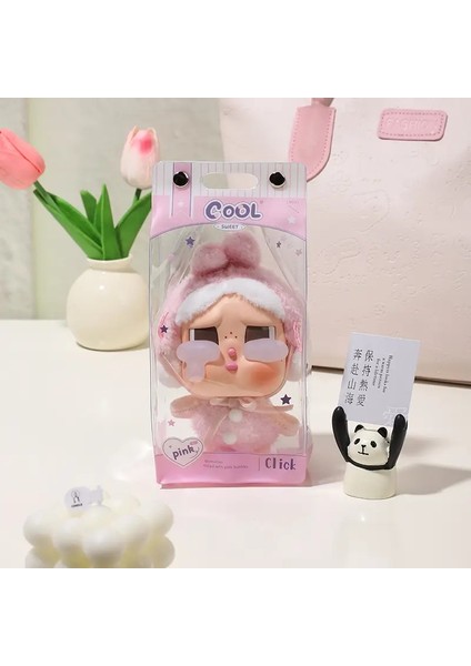20CM Crybaby Şeffaf Toz Geçirmez Depolama Koruyucu Kapak Yırtılma Fabrikası Crybaby Bebek Çantası Yürüyüş Bebek Çantası Asılı Dekorasyon Kol: Bir Kutu/boyut: Bebek Yok (Yurt Dışından)