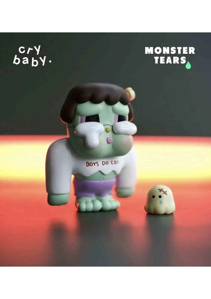 Crybaby Monster Gözyaşları Serisi Kutu Oyuncaklar Anime Action Figür Caixa Caja Sürpriz Li Kutu Model Model Kızlar Hediye Oyuncakları Renk: Onay E (Yurt Dışından)