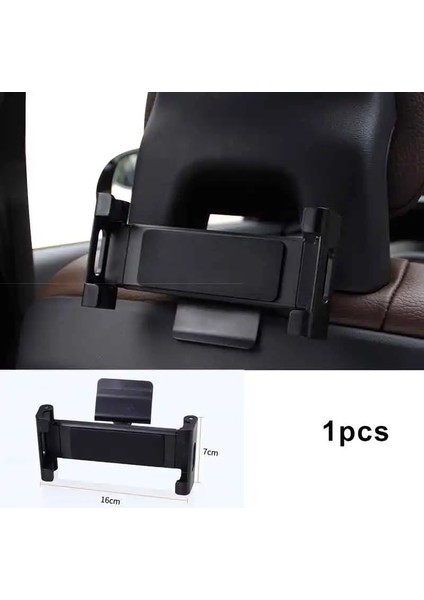 Volvo için Arka Koltuk Phablet Tutucu XC60 XC90 S90 S60 V60 V90 Head Relies Ipad Klipsleri Araç Aksesuarlar Kollu: Kanca olmadan 1pcs (Yurt Dışından)