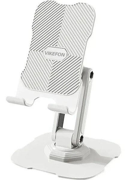 Vikefon 360 Döndürme Masası Telefon Tutucu Braketi Iphone 15 14 14 Samsung Xiaomi Katlanır Tembel Masaüstü Ayarlanabilir Akıllı Telefon Standkolor: Siyah (Yurt Dışından)