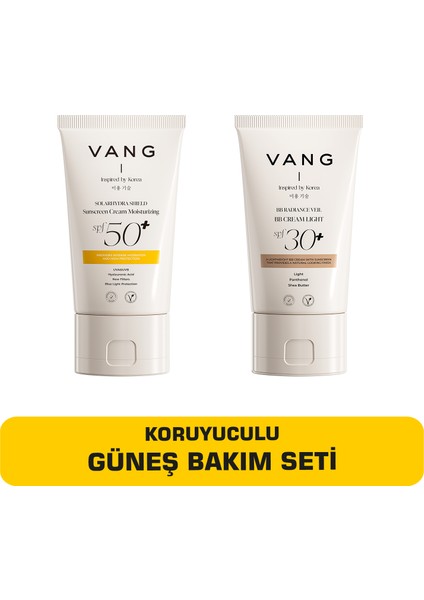 Yüksek Koruma Güneş Kremi Spf 50+ & Işıltılı Bb Krem Güneş Bakım Seti