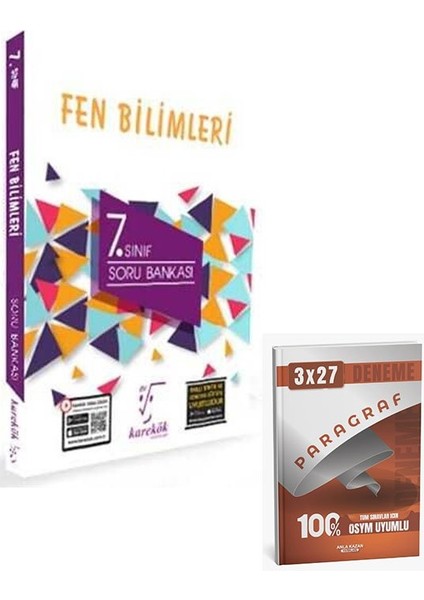 Karekök 2026 7. Sınıf Fen Bilimleri Soru Bankası+Anla Kazan Paragraf