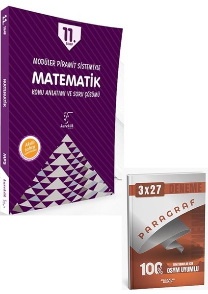 Karekök 2026 11. Sınıf Matematik Mps Konu Anlatımı ve Soru Çözümü Nlatımı ve Soru Çözümü+Anla Kazan Paragraf