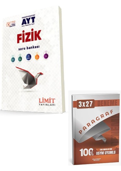 Limit 2026 Ayt Fizik Soru Bankası+Anla Kazan Paragraf