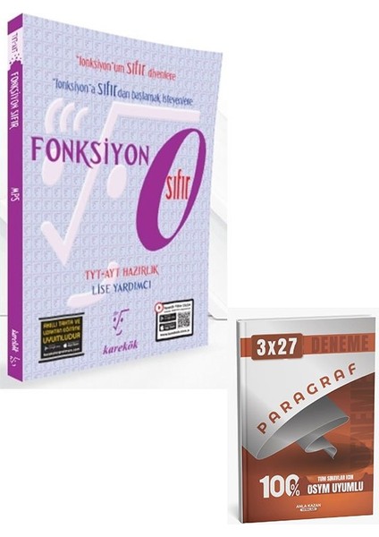 Karekök 2026 Sıfır Fonksiyon+Anla Kazan Paragraf