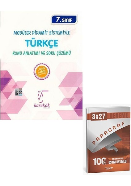Karekök 2026 7. Sınıf Türkçe Konu Anlatımı ve Soru Çözümü+Anla Kazan Paragraf