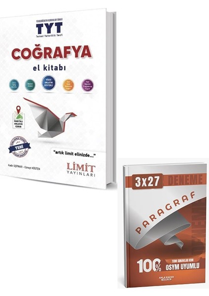Limit 2026 Tyt Coğrafya El Kitabı+Anla Kazan Paragraf