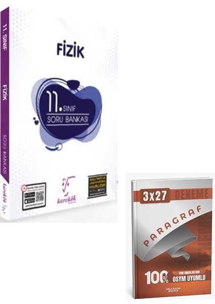 Karekök 2026 11. Sınıf Fizik Güncel Soru Bankası+Anla Kazan Paragraf