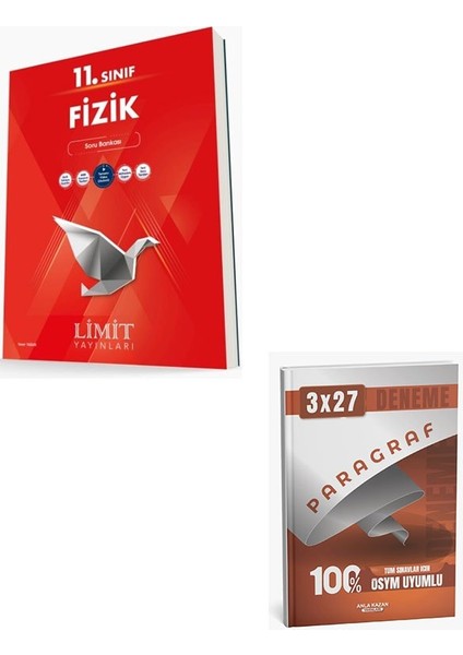 Limit 2026 11. Sınıf Fizik Soru Bankası+Anla Kazan Paragraf