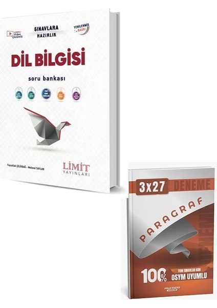 Limit 2026 Tyt Dil Bilgisi Soru Bankası+Anla Kazan Paragraf