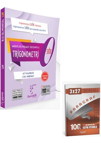 Karekök 2026 Trigonometri Sıfır+Anla Kazan Paragraf