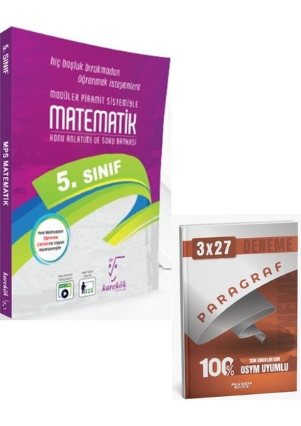 Karekök 2026 5. Sınıf Matematik Mps Konu Anlatımlı Soru Bankası+Anla Kazan Paragraf