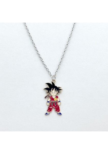 Karikatür Sun Wukong Dragon Ball Anime Çevresel Alaşım Kolye Kolye Takı Yaratıcı Çocuk Kolye Kolye Aksesuarları (Yurt Dışından)