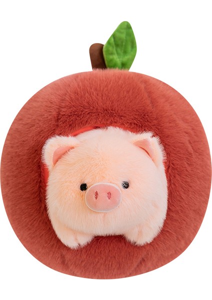 Elma Domuz Bebek Peluş Oyuncak Bebek Çıkarılabilir Bebek Kızlar (Yurt Dışından)