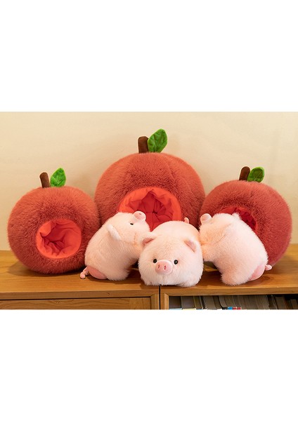 Elma Domuz Bebek Peluş Oyuncak Bebek Çıkarılabilir Bebek Kızlar (Yurt Dışından) fiyatları