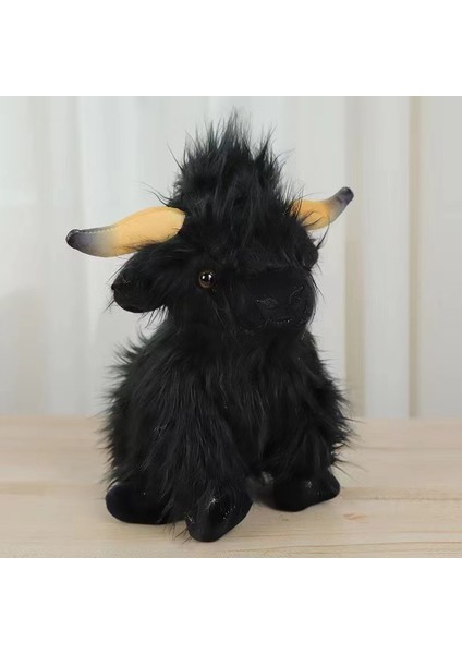 Iskoç Highland Inek Peluş Oyuncak Çocuk Bebek Uzun Kıllı Yak (Yurt Dışından) fiyatları