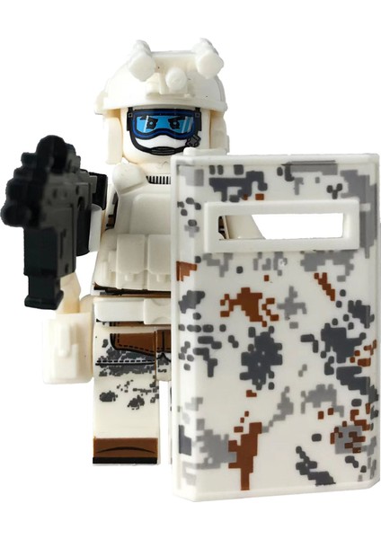 Ninja Savaşçı Süper Kahraman Askeri Figure Yapı Blokları Montaj Oyuncak (Yurt Dışından)