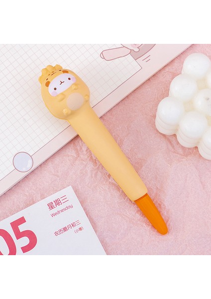 Tahlara Sevimli Çizgi Film Dekompresyon Kalemi Öğrenci Kırtasiye Sıkıştırma Jel Kalem Dekompresyon Kalemi (Yurt Dışından)