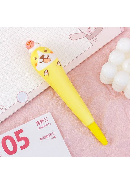 Tahlara Sevimli Çizgi Film Dekompresyon Kalemi Öğrenci Kırtasiye Sıkıştırma Jel Kalem Dekompresyon Kalemi (Yurt Dışından)