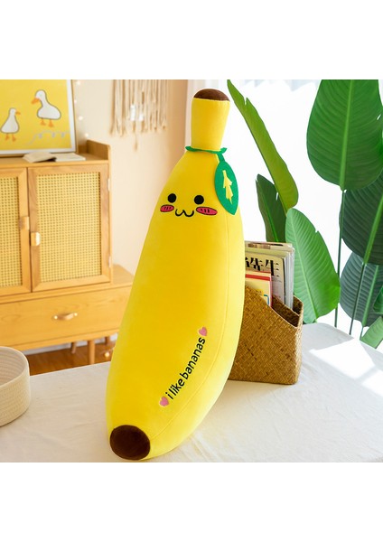Muz Peluş Oyuncak Meyve Uzun Şerit Yastık Bebek Kız Uyku Çocuk Bebek (Yurt Dışından) fiyatları