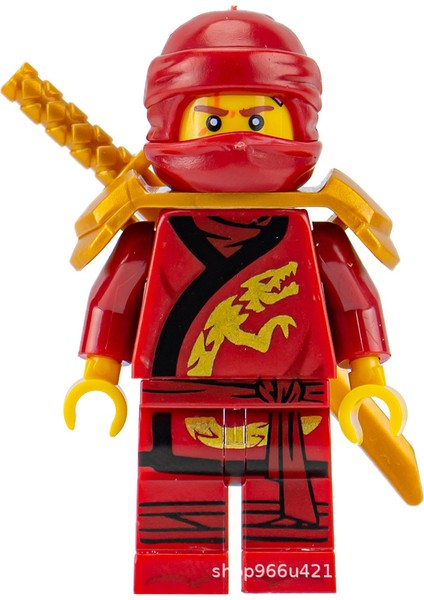 Ninja Savaşçı Süper Kahraman Askeri Figure Yapı Blokları Montaj Oyuncak (Yurt Dışından)