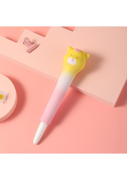 Tahlara Sevimli Çizgi Film Dekompresyon Kalemi Öğrenci Kırtasiye Sıkıştırma Jel Kalem Dekompresyon Kalemi (Yurt Dışından)