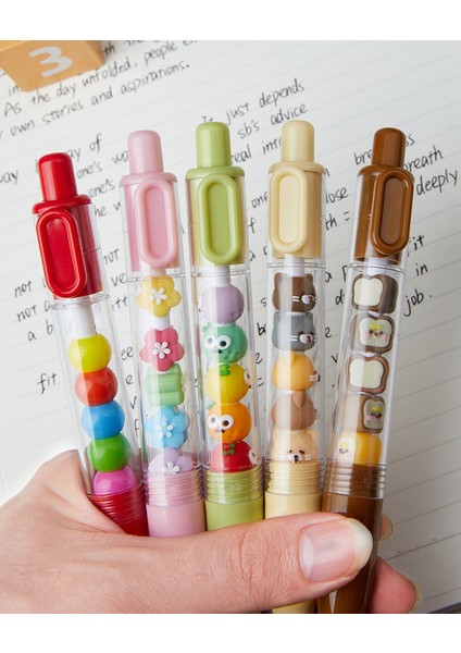 Tahlara Shanzhi Sevimli Çizgi Film Yaratıcı Dıy Çocuk Yazma Nötr Kalem Yüksek Değer Ilginç Çıkarılabilir Ip Kalem (Yurt Dışından) fiyatları