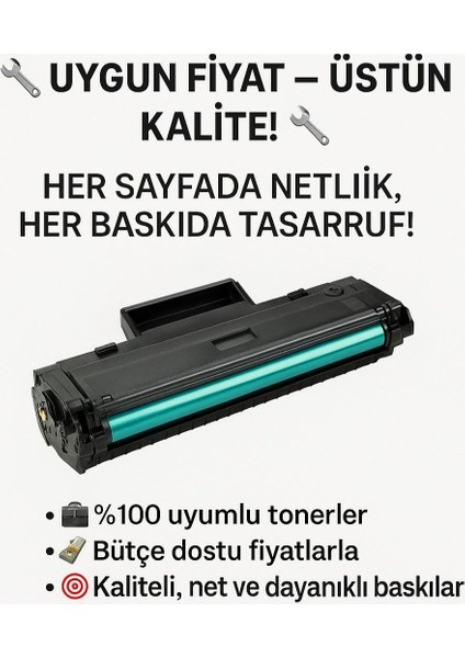 Hp 106A / Hp Laser 107A/107R/107W Muadil Toner Çipli.