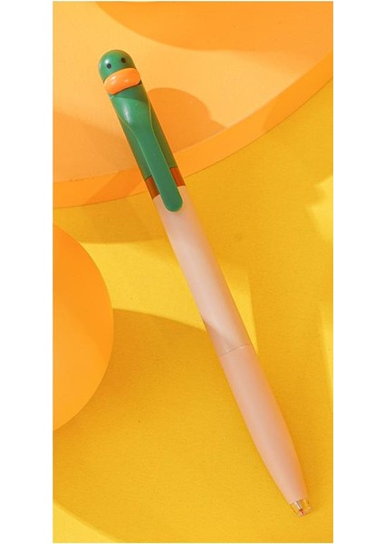 Tahlara Sevimli Ördek Yaratıcı Dönen Dekompresyon Jel Kalem Çizgi Film Süper Sevimli Cs Çabuk Kuruyan Kalem (Yurt Dışından)