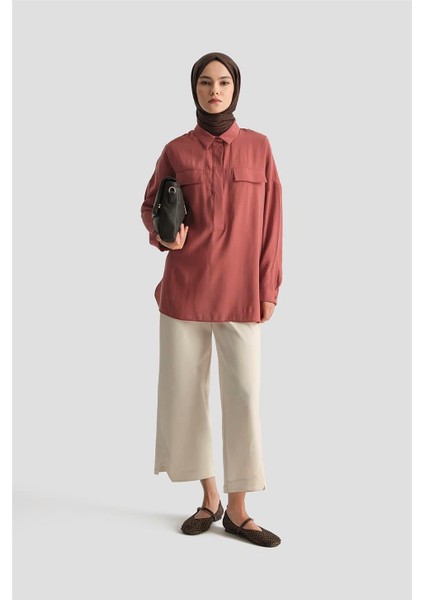 Tunik 25YD9170 Kiremit