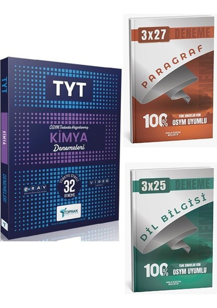 Toprak 2026 Ayt Matematik Deneme+Anla Kazan Paragraf+Dilbilgisi indirimleri