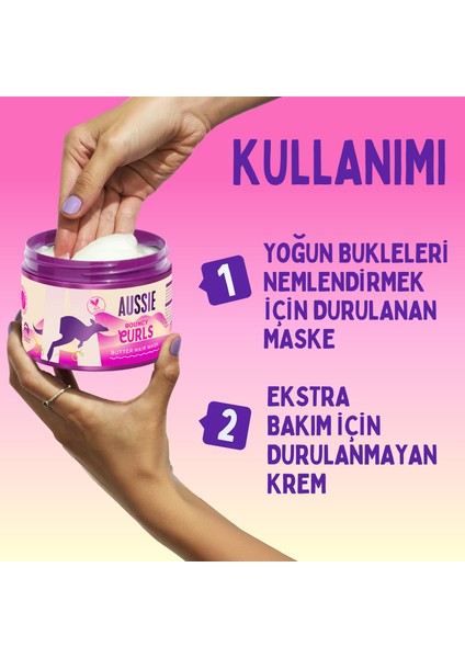 Bouncy Curls Kıvırcık ve Dalgalı Saçları Açan ve Nemlendiren Saç Maskesi 500 ml modelleri